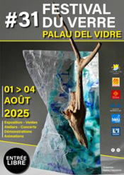 Affiche 30eme festival du verre